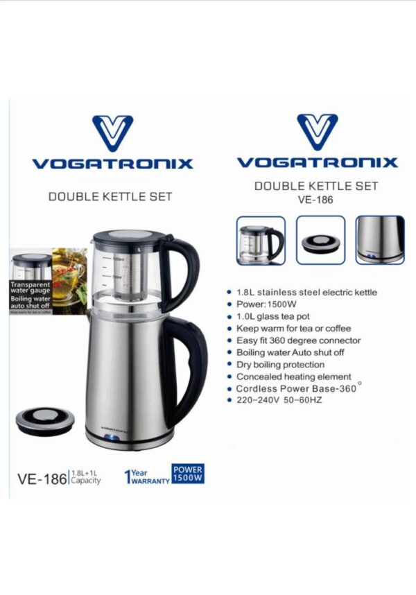چای ساز روهمی 1500 وات وگاترونیکس مدل VE-186