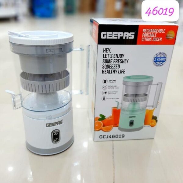 آبمرکبات گیری شارژی جیپاس مدل 46019 | Geepas Rechargeable Juicer | خرید با گارانتی