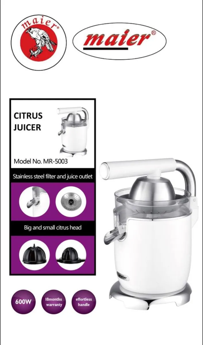 آب مرکبات گیری مایر مدل MR-5003 | خرید Maier MR-5003