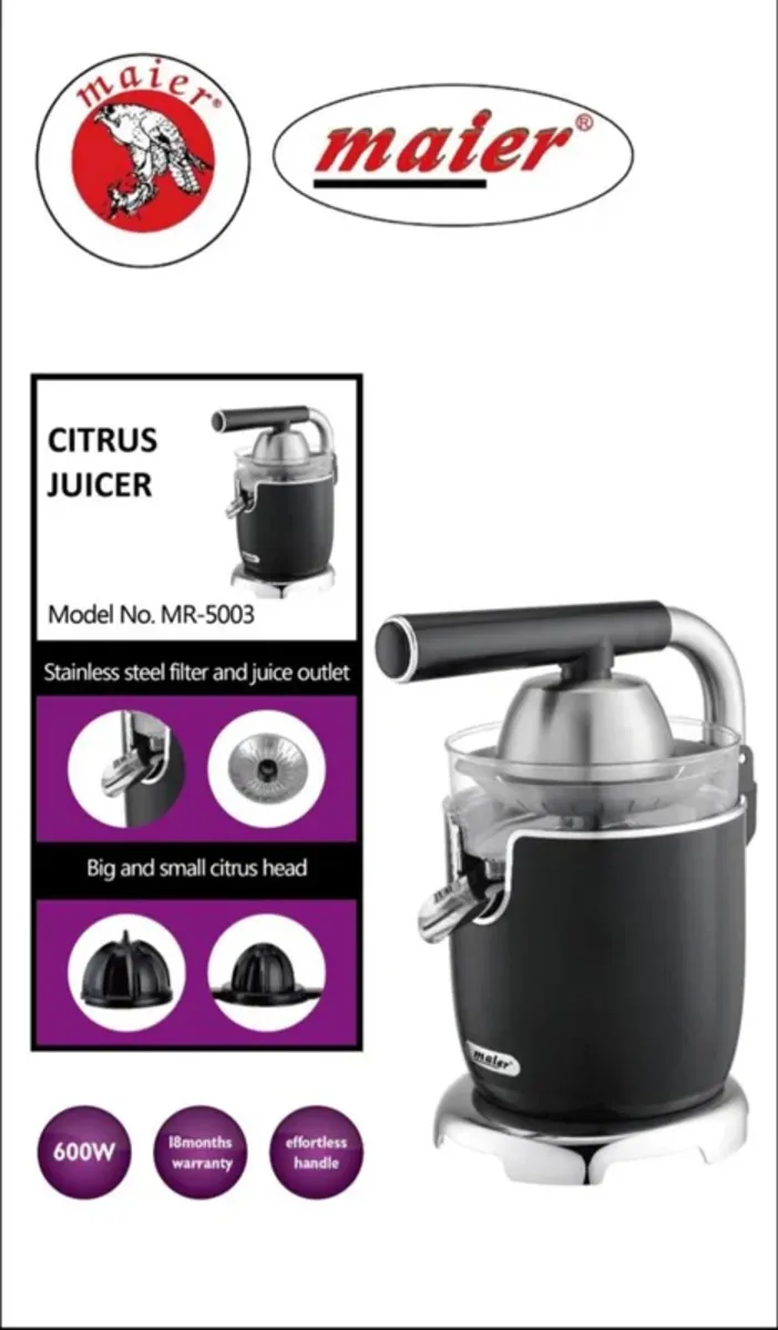 آب مرکبات گیری مایر مدل MR-5003 | خرید Maier MR-5003