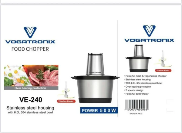 خرد کن وگاتی 6 لیتری مدل VE-240