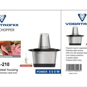 خرد کن 6 لیتر استیل وگاتی مدل VE-210 اصلی
