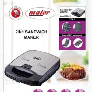 ساندویچ ساز 2 کاره مایر MR-519 | خرید Maier Sandwich Maker 2-in-1