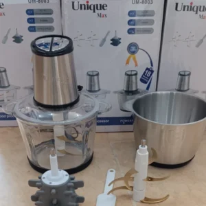 خردکن یونیک 3800 وات 4 لیتر مدل UM_8003 | Unique Chopper 3800W