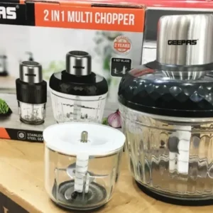 خردکن چند منظوره جیپاس مدل GMC42030 | قدرت 500 وات و ظرفیت دوگانه