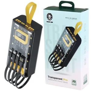 پاوربانک 20000 گرین لاین Transparent Pro | خرید Green Line Power Bank