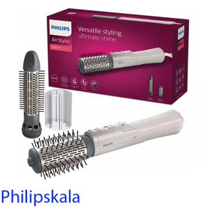 سشوار چرخشی فیلیپس مدل BHA710 | فناوری یون و برس دوطرفه