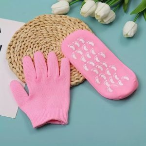 ست دستکش و جوراب سیلیکونی مرطوب کننده و ترمیم کننده دست و پا | خرید اورجینال از ریوکالا