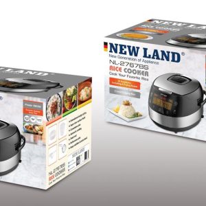 پلوپز دیجیتال نیولند NL-2767BS | 20 برنامه پخت | خرید از ریوکالا