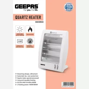 بخاری برقی جیپاس GQH28522 | گرمای سریع و ایمن برای زمستان