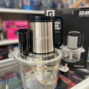 غذاساز دیجیتال جیپاس مدل GMC42034 | غذاساز ۵ کاره با توان ۵۰۰ وات و ظرفیت ۳ لیتر