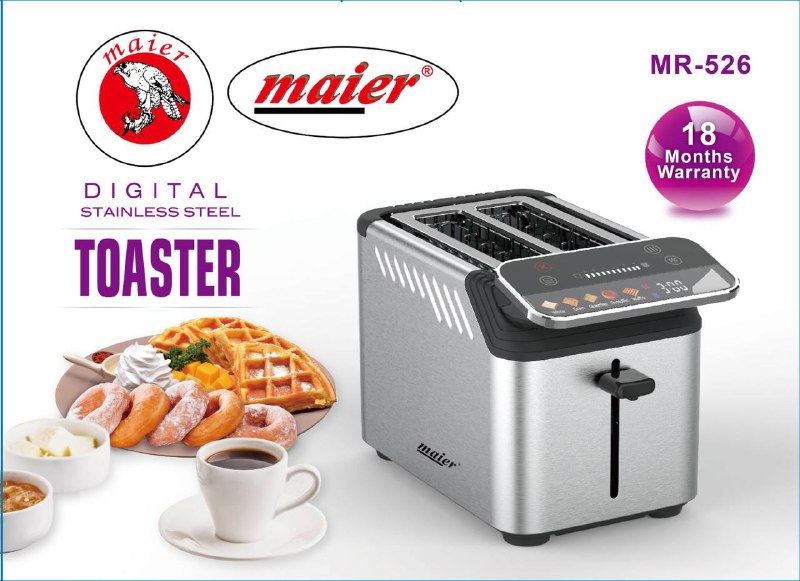 توستر نان مایر مدل 526 - خرید آنلاین از ریوکالا
