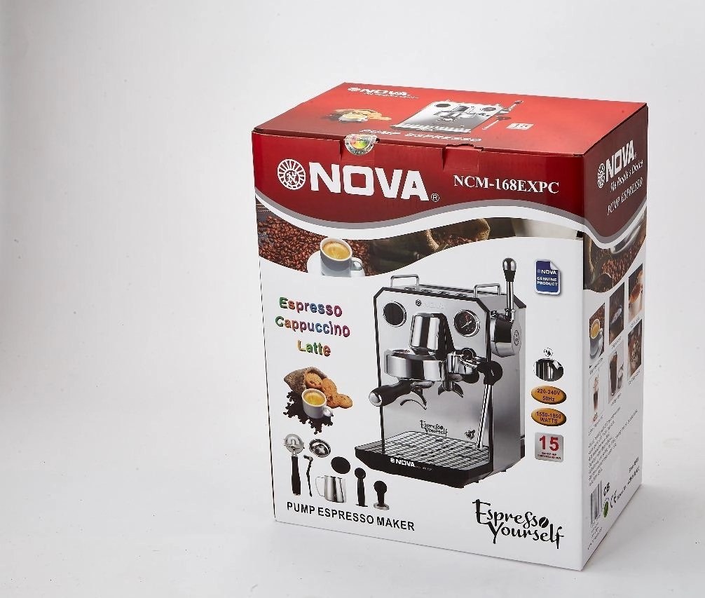 اسپرسو ساز نوا مدل 168 | خرید دستگاه اسپرسو خانگی از ریوکالا