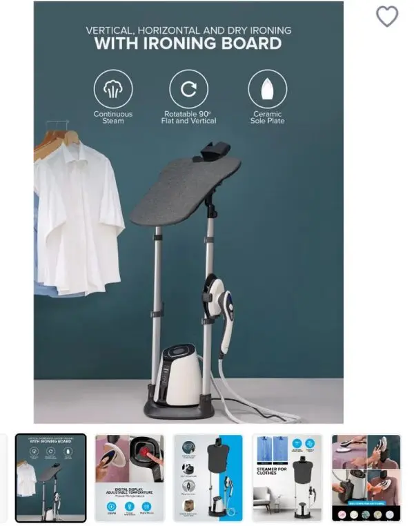 اتو بخارگر جیپاس GGS25038 | خرید اتو بخارگر با ظرفیت ۱.۲ لیتر از ریوکالا