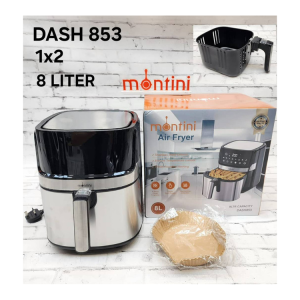 سرخ کن مونتینی DASH853 ظرفیت 8 لیتر | خرید سرخ کن بدون روغن از ریوکالا