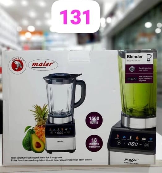 مخلوط کن مایر MR-131 | خرید مخلوط کن 1.5 لیتری با کاسه پیرکس از ریوکالا