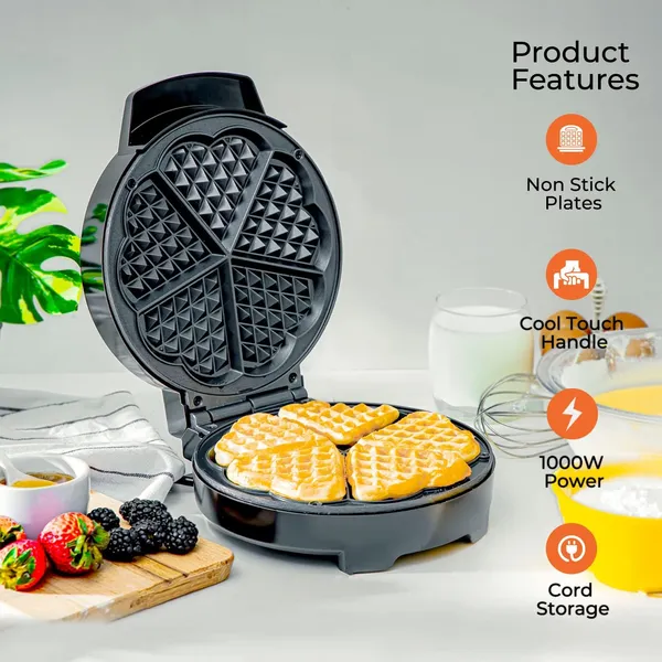 وافل ساز جیپاس GWM36538 | خرید وافل ساز تک کاره چدنی از ریوکالا