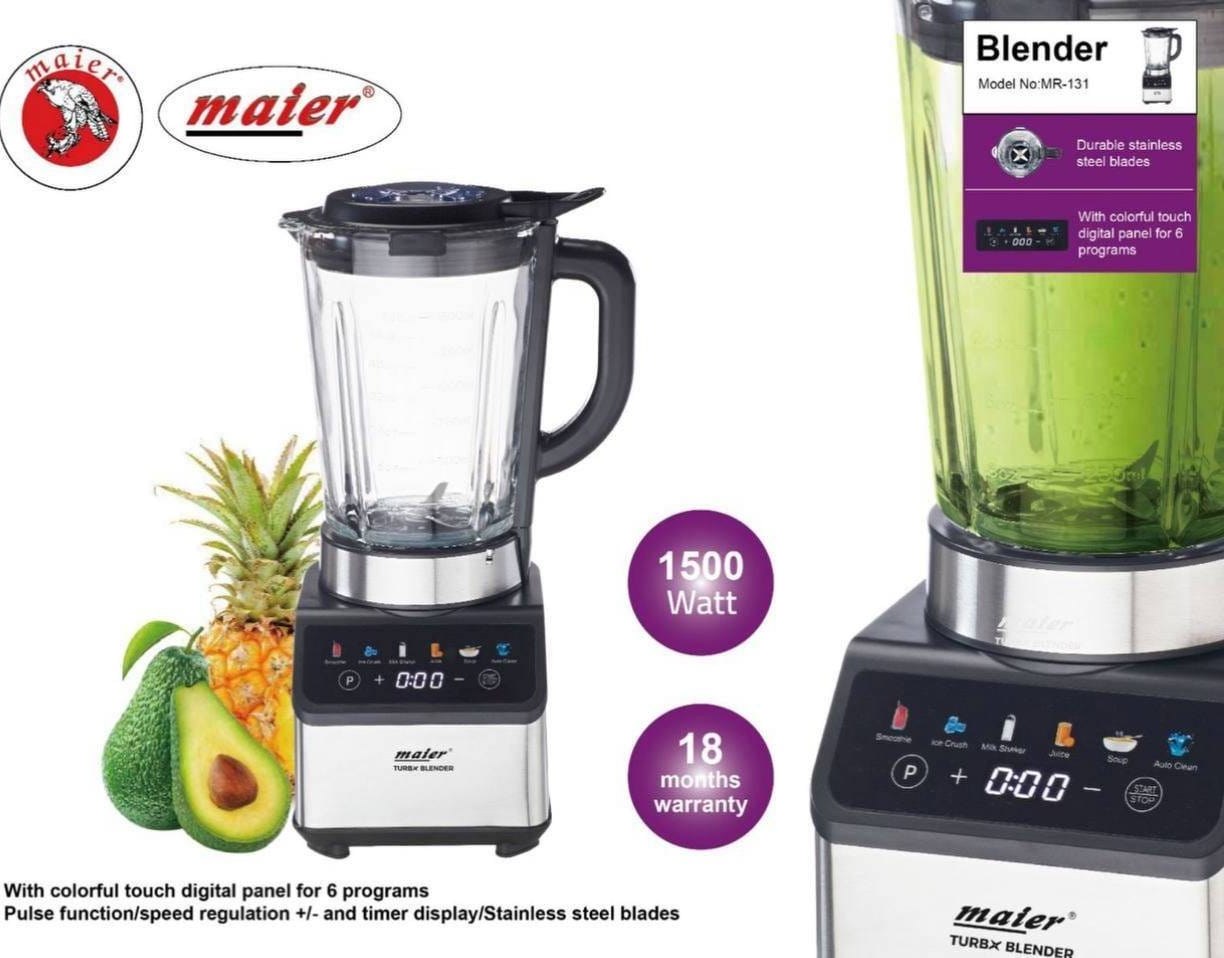 مخلوط کن مایر MR-131 | خرید مخلوط کن 1.5 لیتری با کاسه پیرکس از ریوکالا