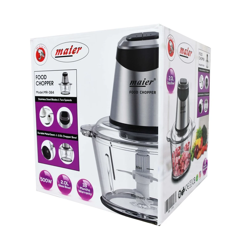 خردکن مایر MR-384 | خرید خردکن خانگی با تیغه فولادی