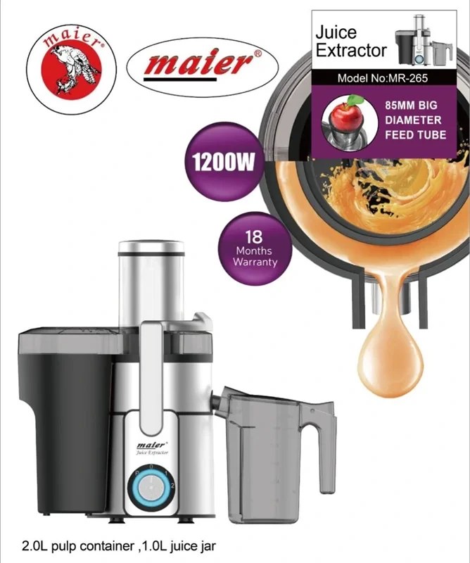 آبمیوه گیری مایر MR265 | خرید آبمیوه گیری خانگی