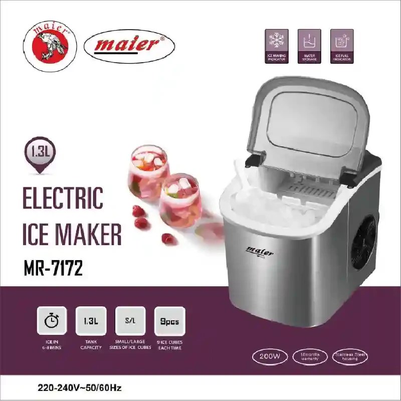 یخ ساز و یخ ریز مایر آلمان MR-7172 | خرید یخ ساز خانگی و حرفهای