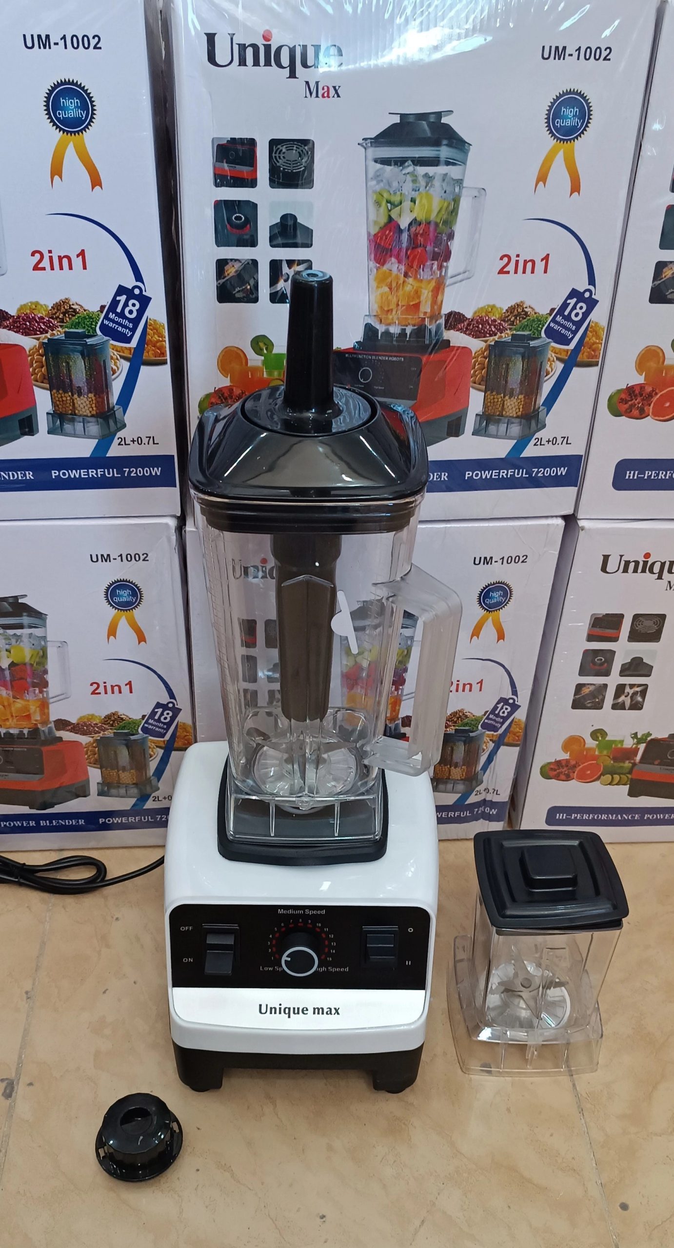 مخلوط کن و آسیاب 2 کاره یونیک UM-1002 | خرید از ریوکالا