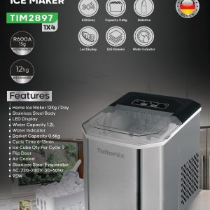 یخساز تلیونیکس مدل Tim2897 | تولید سریع یخ | خرید از ریوکالا