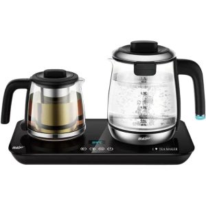 چای ساز مایر MR1546 | خرید چای ساز شیشه‌ای مایر