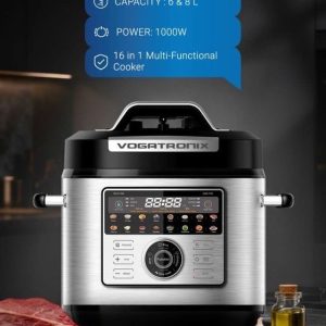 زودپز برقی وگاتی VE-PC01 | قیمت و خرید زودپز ۶ لیتری Vegati از ریوکالا