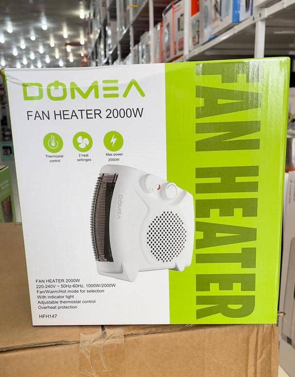 فن هیتر دومیا 2000 وات مدل 147 | بخاری برقی کممصرف