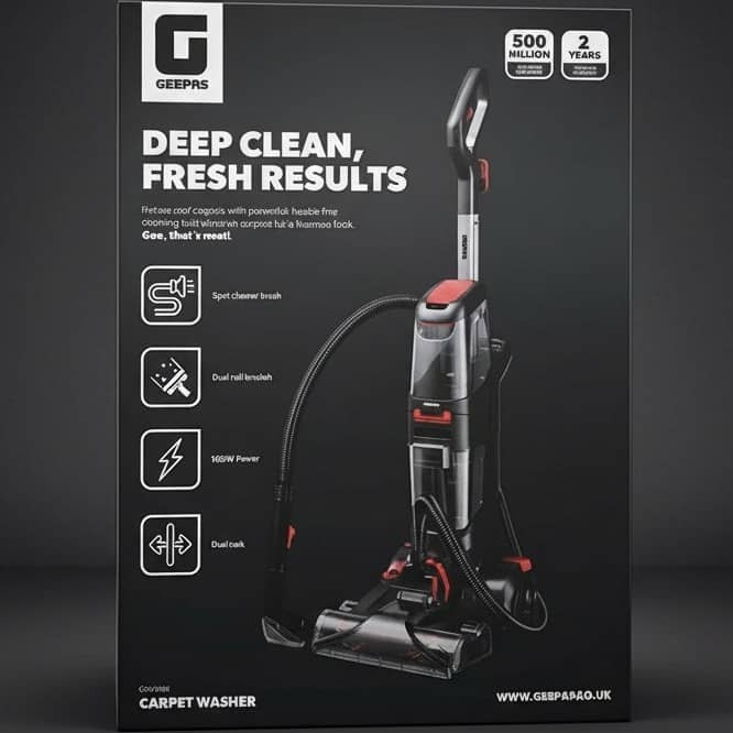 فرش شوی جیپاس مدل GCW19060 | شستوشوی عمیق فرش و مبل