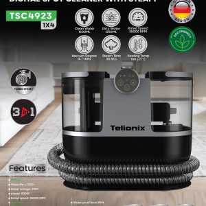 قالیشوی و مبل شو بخار تلونیکس مدل 4923 | شست‌وشوی عمیق با بخار