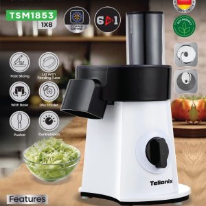 سالادساز 6 تیغه تلیونیکس مدل 1853 | آماده‌سازی سریع سالاد