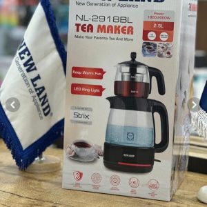 چای‌ساز سرهمی نیولند NL-2918BL | خرید چای ساز Newland
