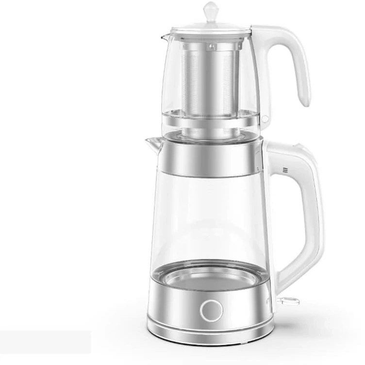 چایساز نیولند NL-2955 | خرید چای ساز استیل و شیشهای Newland